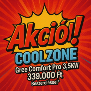 🛜Wi-Fi (2,4 GHz) vezérlés, 🌪3D légáram, Cold plasma szűrő, 📲Távirányítóba integrált hőmérő (I FEEL), 8°C-os temperálás, 🔇 Extra csendes kialakítás, ☀️ Fűtés -25°C külső hőmérsékletig, 💲H tarifa igényelhető, ♨️Kompresszor karter és csepptálca fűtés Névleges kapacitás hűtés: 3500 W Névleges kapacitás fűtés: 3800 W Energia besorolás hűtés: A+++ Energia besorolás fűtés: A++ *Az ár alapszerelésre vonatkozik 3 méter csőhosszig.